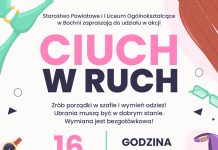 Ciuch w Ruch. Starostwo zachęca do kolejnej akcji ekologicznej