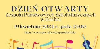 W piątek Dzień Otwarty w szkole muzycznej w Bochni