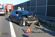 Poranny wypadek na autostradzie A4 koło Bochni