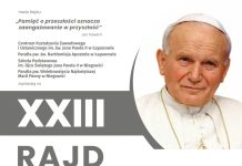 Łapanów. W sobotę XXIII Rajd Szlakiem Papieskim