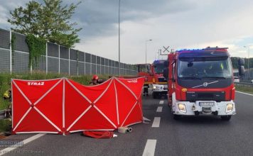 🔴 Śmiertelny wypadek na A4 koło Brzeska