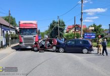 Bochnia. Zderzenie trzech samochodów na skrzyżowaniu ul. Wygoda i Karolina