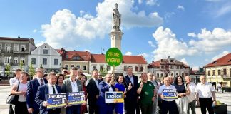 Bochnia. Europoseł Adam Jarubas zachęcał do głosowania w wyborach do PE