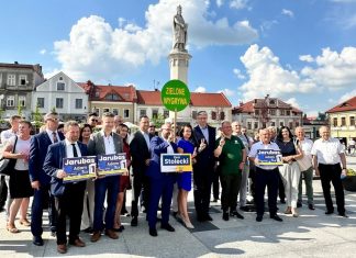 Bochnia. Europoseł Adam Jarubas zachęcał do głosowania w wyborach do PE