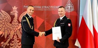 Paweł Matyasik wiceszefem Straży Pożarnej w Bochni