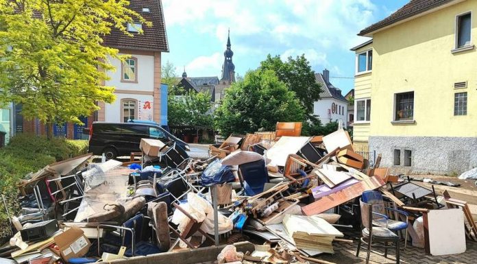 Powódź stulecia w partnerskim powiecie Saarlouis – WIDEO