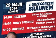 Bochnia-Wiśnicz-Brzesko. Dziś poseł Grzegorz Braun będzie tam… podpisywał gaśnice