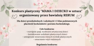 Bochnia. Konkurs plastyczny „MAMA i DZIECKO w sztuce”
