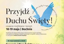 Bochnia. W weekend czuwanie „Przyjdź Duchu Święty!” i koncert gospel przed Bazyliką