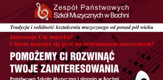 Trwa nabór do szkoły muzycznej w Bochni. Ostatnie dni na zgłoszenie wniosku