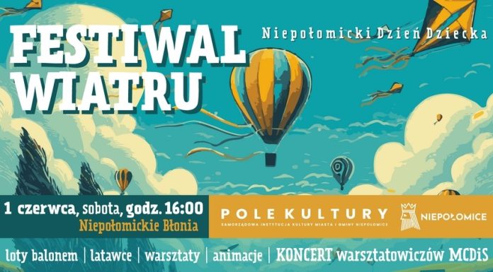 W sobotę Niepołomicki Dzień Dziecka i Festiwal Wiatru