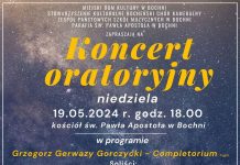 Bochnia. W niedzielę Koncert oratoryjny u św. Pawła