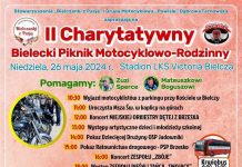 W niedzielę II Charytatywny Bielecki Piknik Motocyklowo-Rodzinny