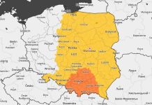 ⚠ W poniedziałek silne burze i ulewy. Wydano ostrzeżenia 2. stopnia dla całej Małopolski