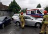 Wypadek w Krzeczowie. Dwie osoby poszkodowane
