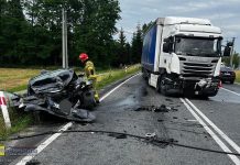 Wypadek na DK75 w powiecie brzeskim. Są ranni – ZDJĘCIA
