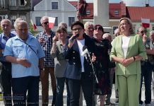 Beata Szydło na Rynku w Bochni – WIDEO
