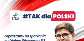 W poniedziałek Beata Szydło w Bochni
