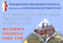 W niedzielę Wiśnicki Spacer Tematyczny: „Czarci Dwór w Chronowie”