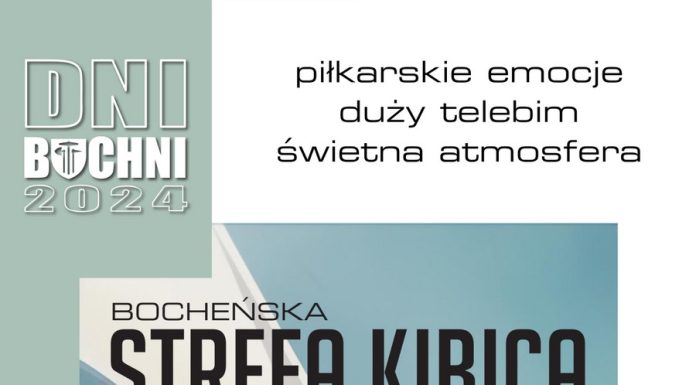 Strefa kibica podczas Dni Bochni. Na Rynku transmisja meczu Polska – Holandia