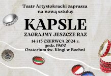 Teatr Artystokracki zaprasza na spektakl pt. „KAPSLE. Zagrajmy jeszcze raz”