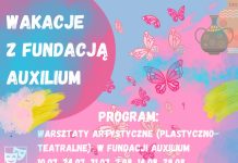 Bochnia. Wakacje z Fundacją Auxilium. Co w programie?
