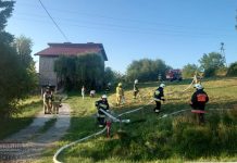 🔴 Tragiczny pożar w powiecie brzeskim. Nie żyje 63-letni mężczyzna
