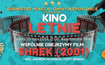 Niepołomice. Kino Letnie na Błoniach – w sobotę „SHREK”
