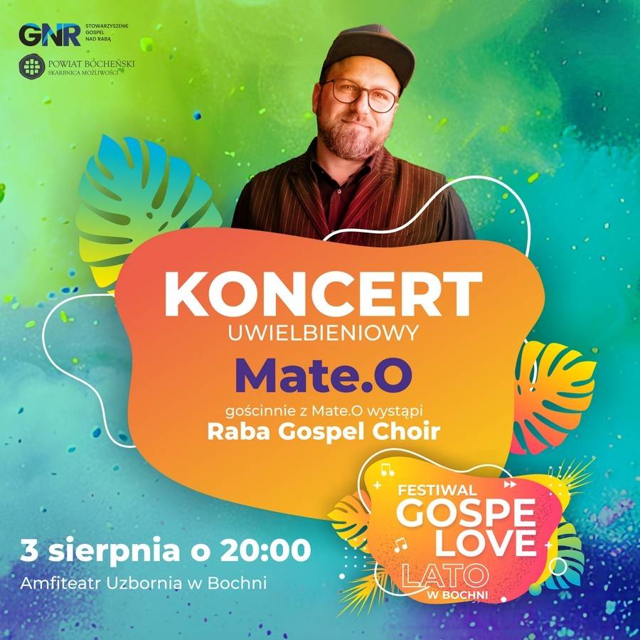 W sobotę na Uzborni koncert Mate.O i Raba Gospel Choir