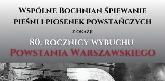 Wspólne Bochnian Śpiewanie pieśni i piosenek patriotycznych