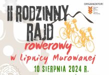 Ruszyły zapisy na II Rodzinny Rajd Rowerowy „O złoty wieniec lipowy”
