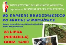 W niedzielę spacer „Od Kamieni Brodzińskiego po Skałki w Muchówce”
