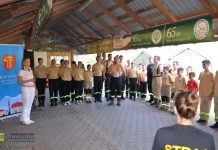 Młodzi strażacy z Bocheńszczyzny na obozie MDP w Bochni