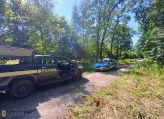 Kłaj. Niewybuch z okresu wojny eksplodował pod ciągnikiem rolniczym