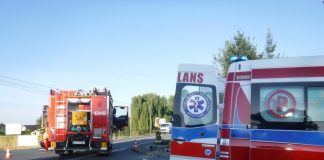 Wypadek w Siedlcu. Motocyklista ranny w zderzeniu z busem