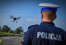 Brzesko. Policyjna akcja z dronem. Wykryto 14 wykroczeń