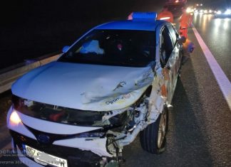 Autostrada A4. Samochód osobowy wjechał w ciężarówkę – ZDJĘCIA