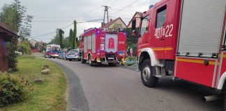 Nieszkowice Małe. Pijany 36-latek na motocyklu wiózł 6-latkę i wpadł do rowu – ZDJĘCIA