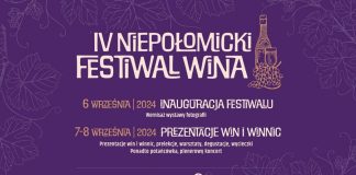 W weekend IV Niepołomicki Festiwal Wina – PROGRAM