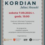 Narodowe Czytanie w Bochni. W sobotę „Kordian” Słowackiego w CIT