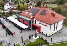 Gmina Bochnia. Uroczyste otwarcie nowej remizy OSP Proszówki – ZDJĘCIA, WIDEO