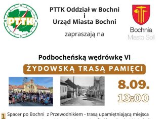 Niedziela z PTTK. Spacery po Bochni i puszczy oraz spotkanie turystyczne