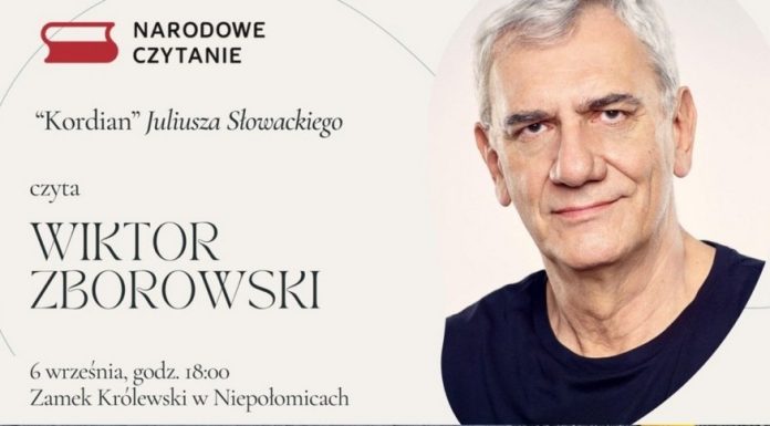 Niepołomice. W piątek Narodowe Czytanie z Wiktorem Zborowskim