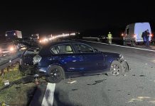Wypadek na A4 koło Bochni – są ranni – ZDJĘCIA