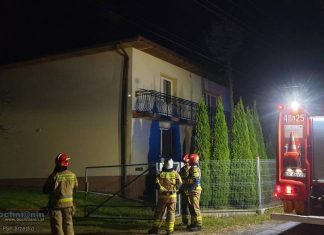 Tragiczne zdarzenie koło Iwkowej. Nie żyje 71-letni mężczyzna, kobieta trafiła do szpitala