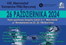 W sobotę w Bochni VIII edycja Memoriału Trenerów Piłki Ręcznej – HARMONOGRAM GIER