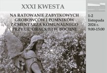 Bochnia. W piątek i sobotę kwesta na cmentarzu przy ul. Orackiej