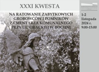 Bochnia. W piątek i sobotę kwesta na cmentarzu przy ul. Orackiej