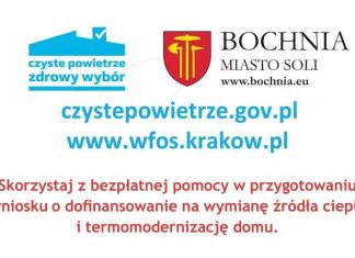 🔸 Miasto Bochnia. Dofinansowanie na wymianę źródła ciepła i termomodernizację domu