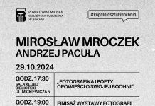 Biblioteka. We wtorek „Fotografika i poety opowieści o swojej Bochni”